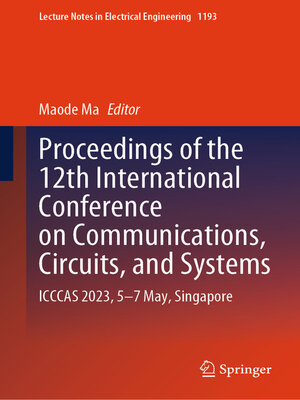cover image of Proceedings of the 12th International Conference on Communications, Circuits, and Systems